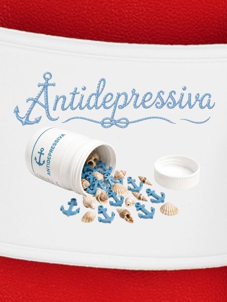 AnkerPillen Blaues Meeresbild