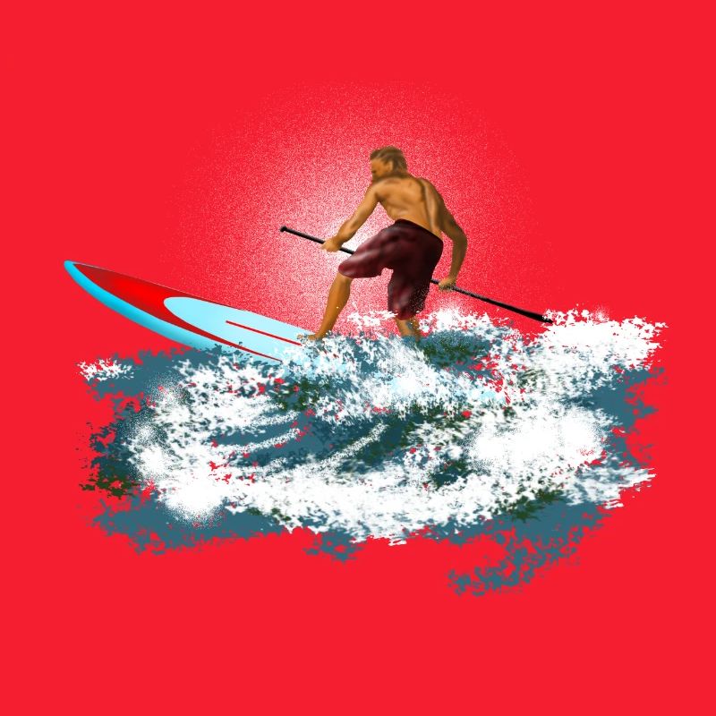 Paddleboarder