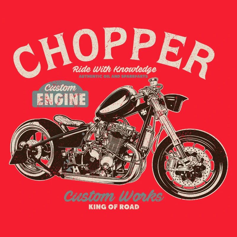 Moteur Chopper Custom