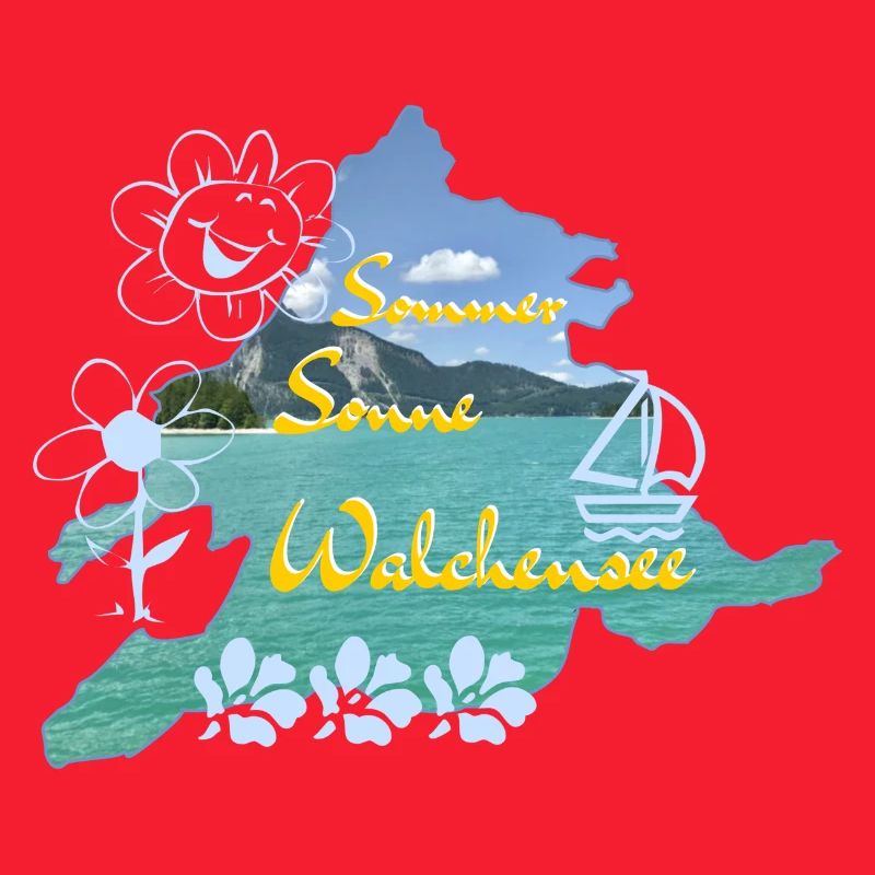 Sommer Sonne Walchensee