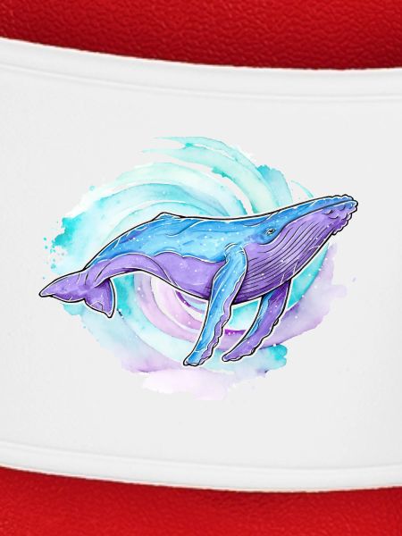 Buckelwal Aquarell