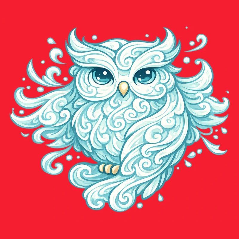 Lufteule – Tier aus Wind