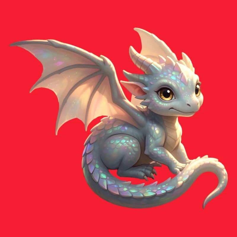 Kleiner süßer Drache