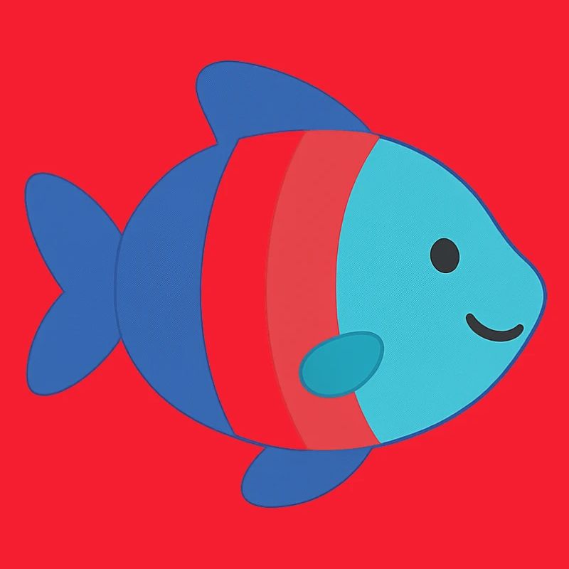 Fisch gestreift