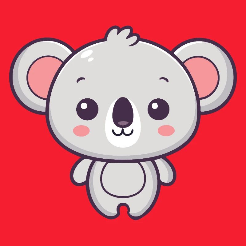 Koala Doux Pastel Dessin