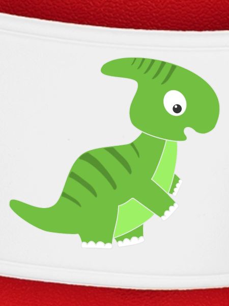 Grüner Dinosaurier Kinderdesign