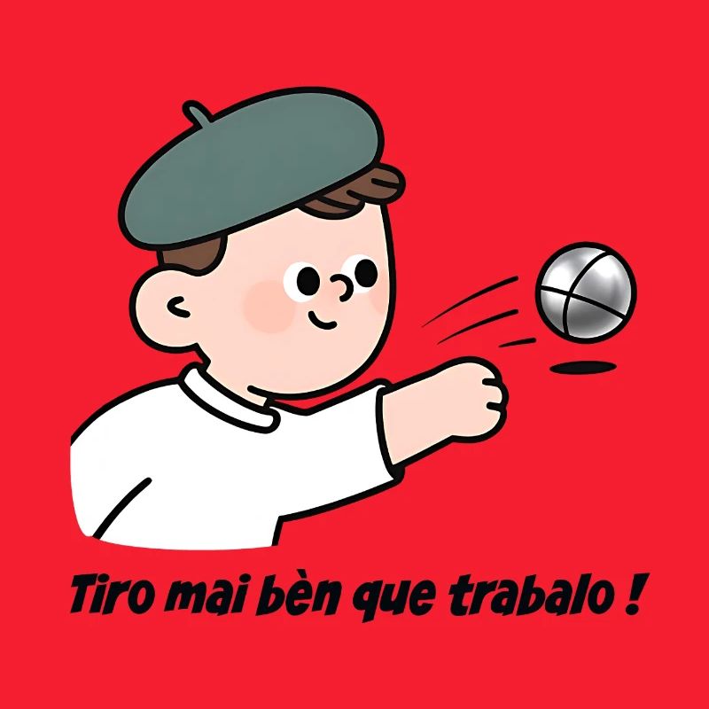 As a pétanque player, I shoot better than I work