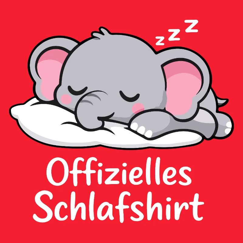 Offizielles SCHLAFSHIRT Elephant