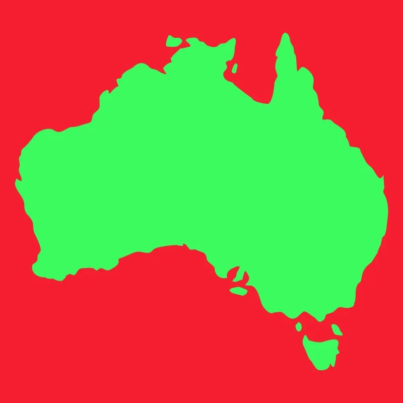 Australien Silhouette 