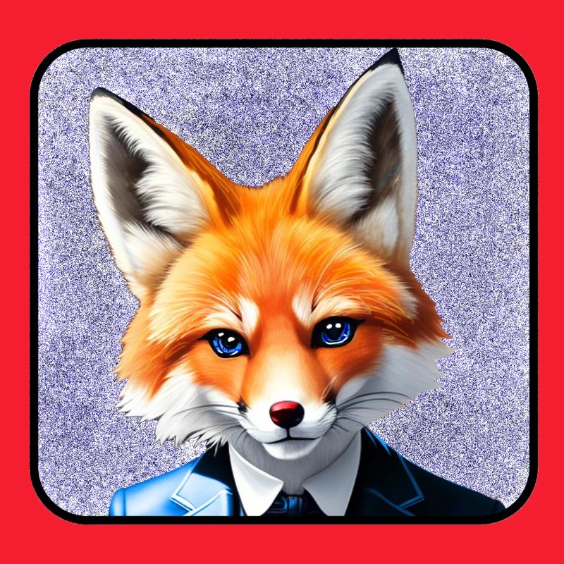 Fuchs im Anzug