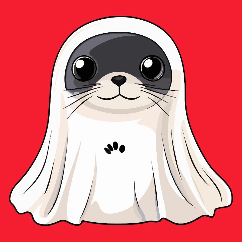 Robbe Tier Halloween Geist
