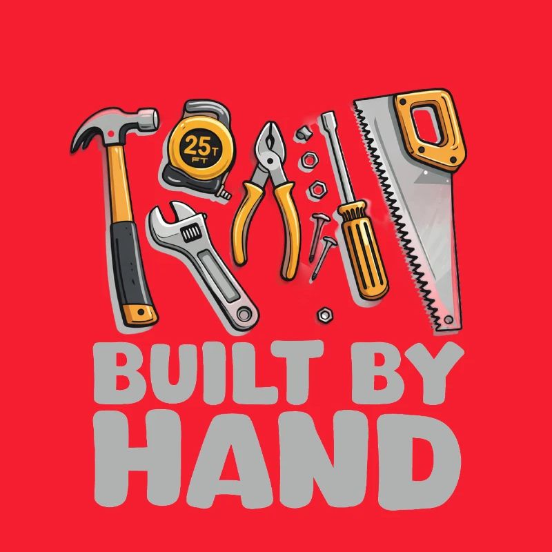 Built by Hand – Tool Illustration
