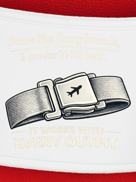 THIS Belt Spruch: Sitzgurt Flugzeug
