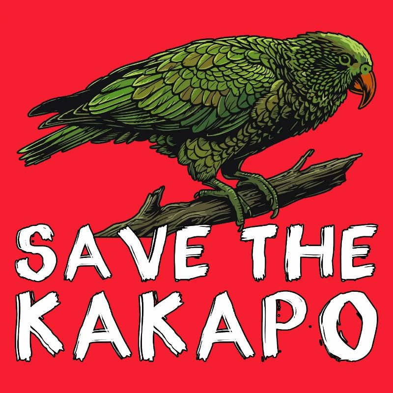 Rettet den Kakapo Neuseeland