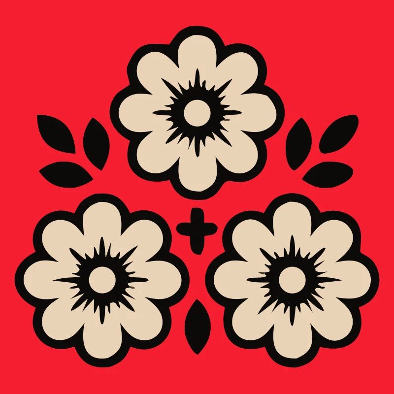 Folklore Blumen Blüten Tracht