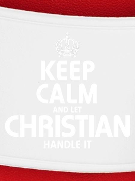 CHRISTIAN: Regeln Sie es
