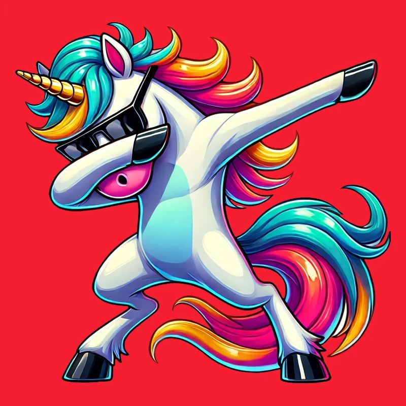 Dab Einhorn Dabbing Einhörner Unicorn Mädchen