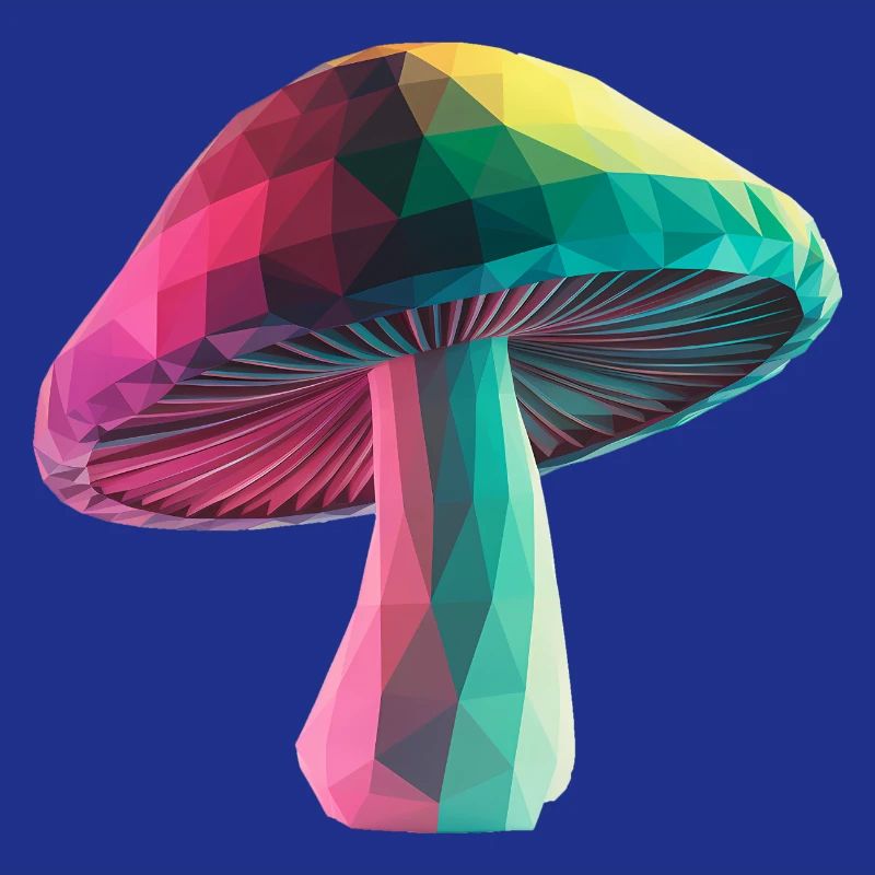 Pilz - Cooles Low-Poly-Logo
