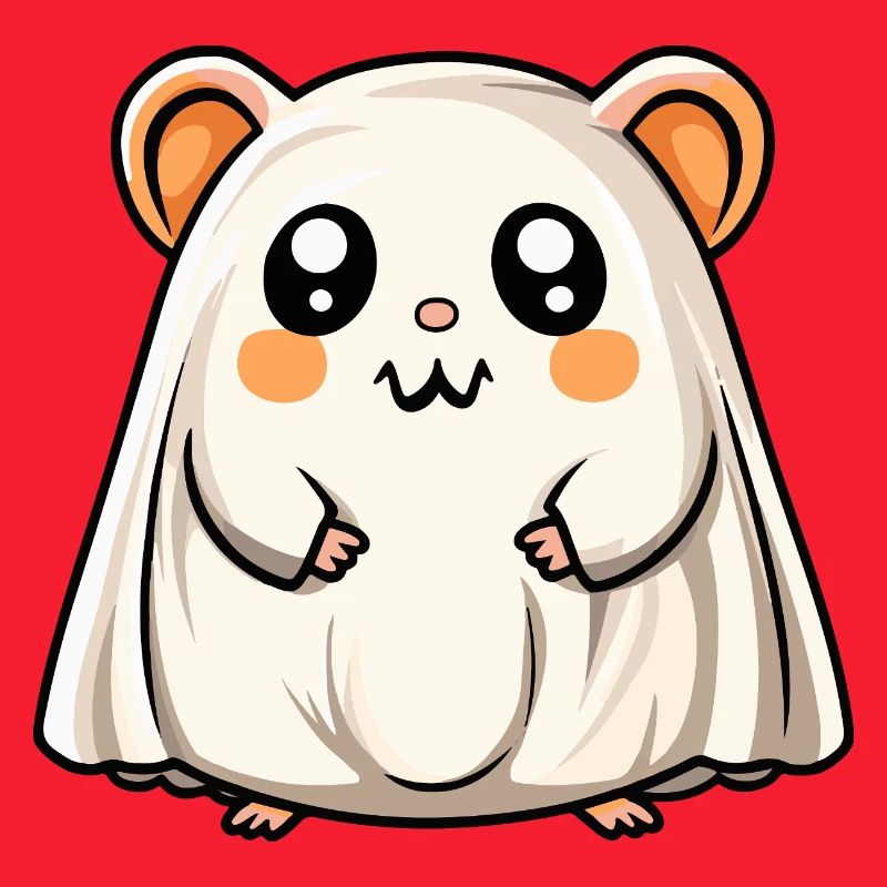 Hamster Halloween Geist