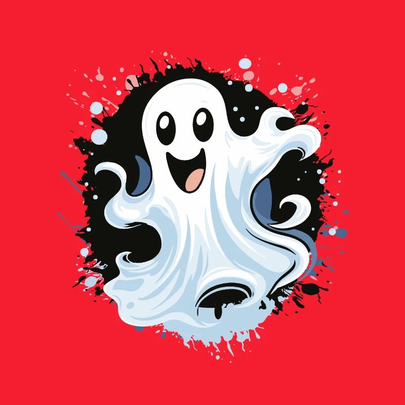 Cheerful Ghost Splash