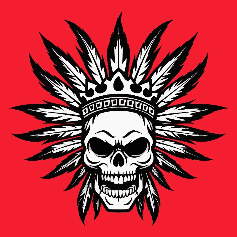 Häuptling Apache TotenIndianer