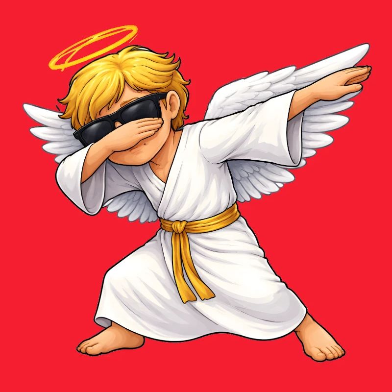 Dabbing Angel