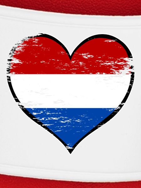 Holland Herzflagge used