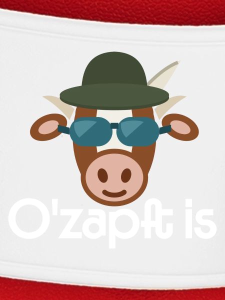 O'zapft is Kuh weiß