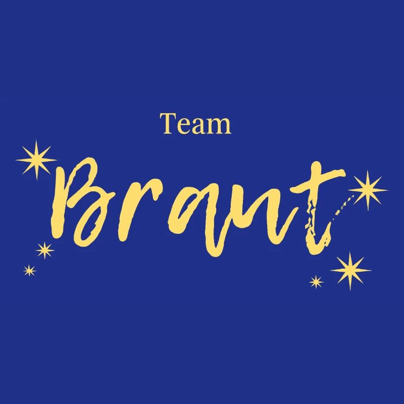 Équipe Brant Gold Script Stars