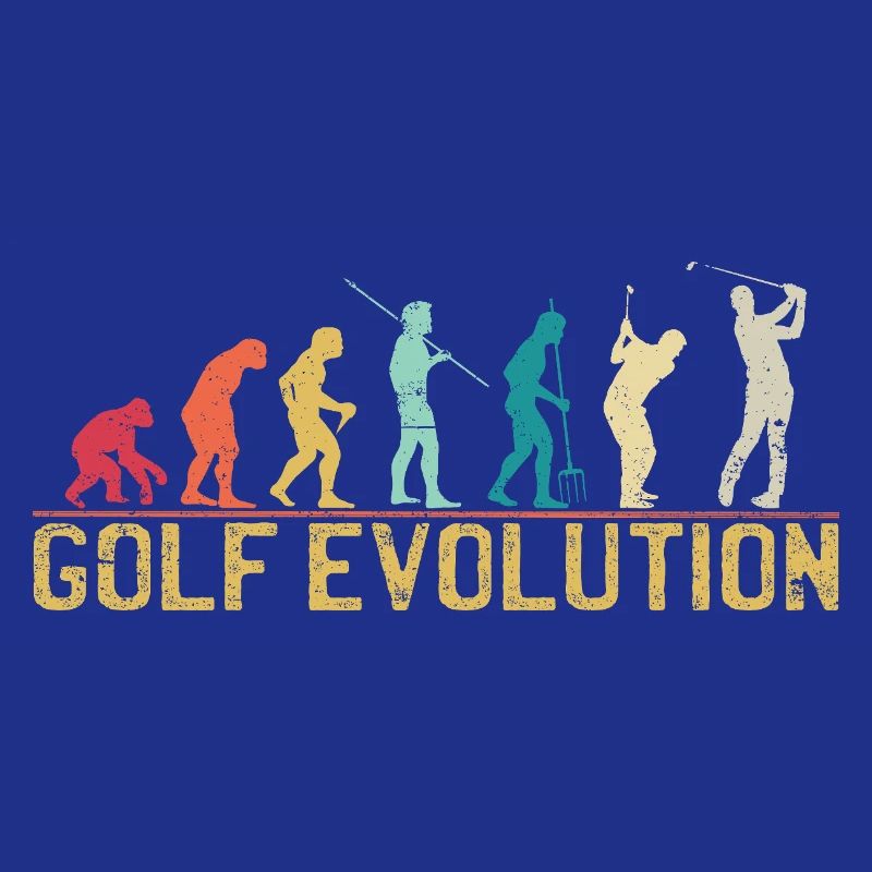 Golf Evolution Silhouette Design