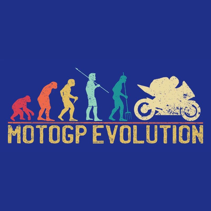 Conception de la silhouette Motocross Evolution