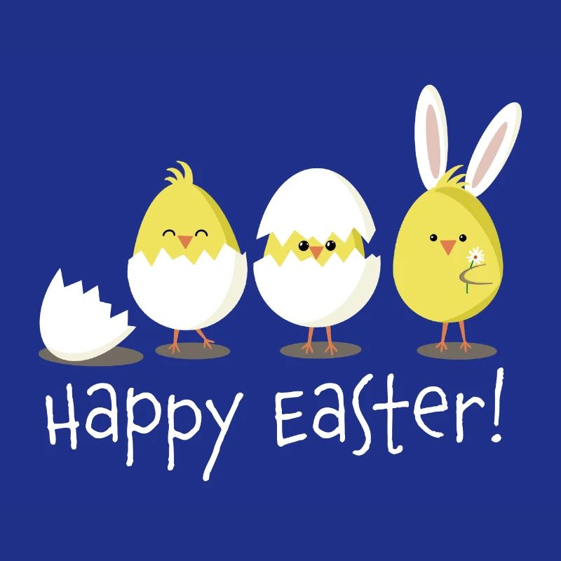 Happy Easter Chick Egg Easter Egg