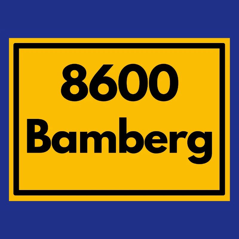 OLD POSTCODE POSTCODE RETRO 8600 BAMBERG FRANKEN