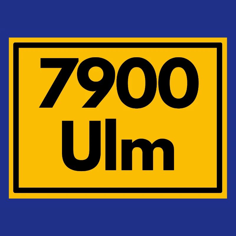 OLD POSTCODE POSTCODE RETRO 7900 ULM MÜNSTERSTADT
