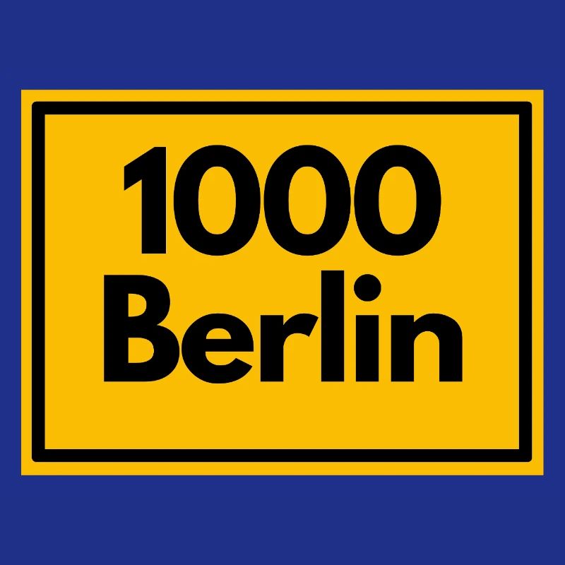 OLD POSTCODE POSTCODE RETRO 1000 BERLIN CAPITAL