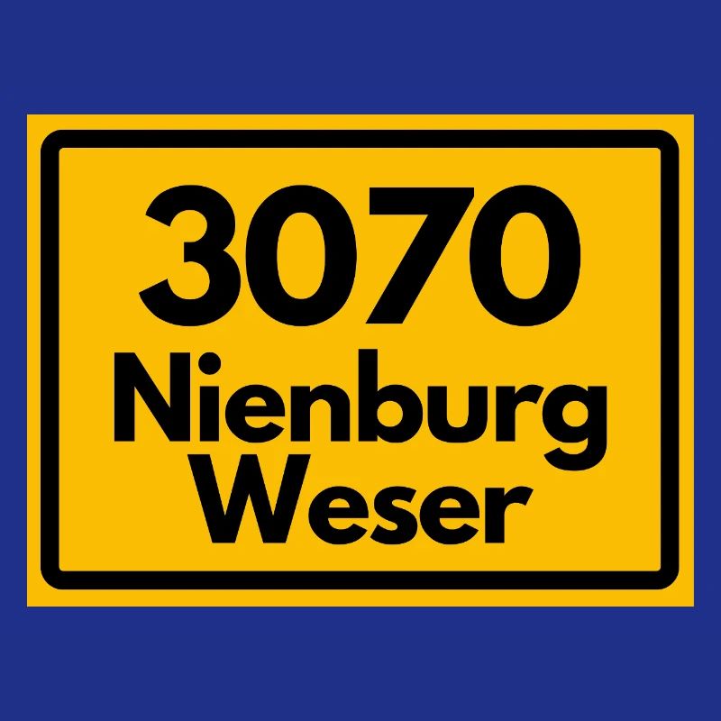 OLD POSTCODE POSTCODE RETRO 3070 NIENBURG WESER!