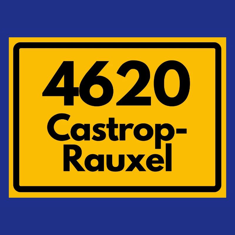 OLD POSTCODE POSTCODE RETRO 4620 CASTROP-RAUXEL