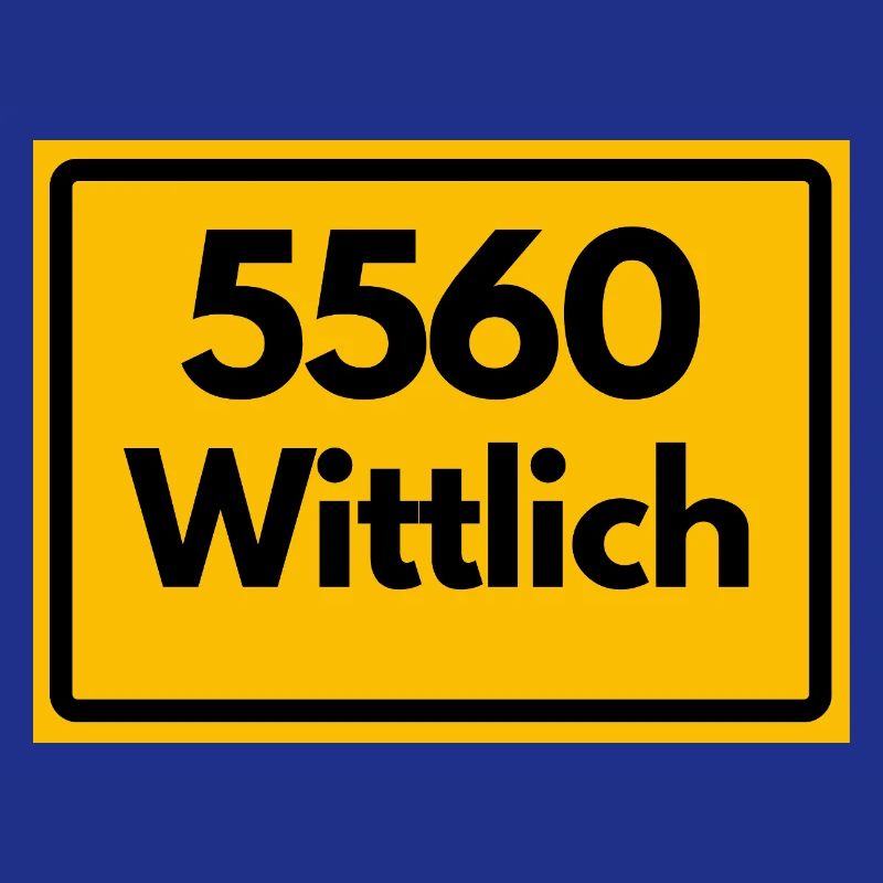 ANCIEN CODE POSTAL RETRO 5560 WITTLICH