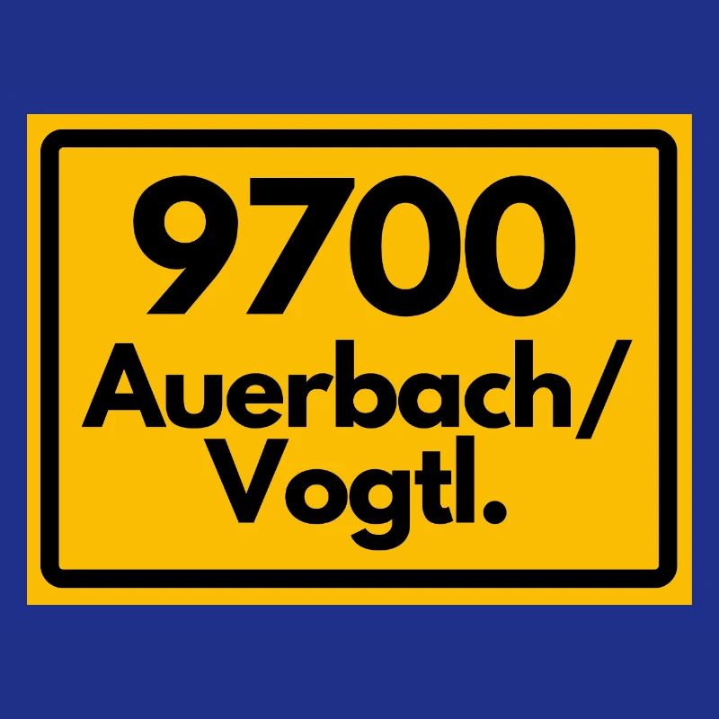 ANCIEN CODE POSTAL 9700 AUERBACH/VOGTL. SAXONY