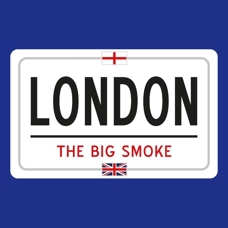 Panneau de nom de lieu de Londres