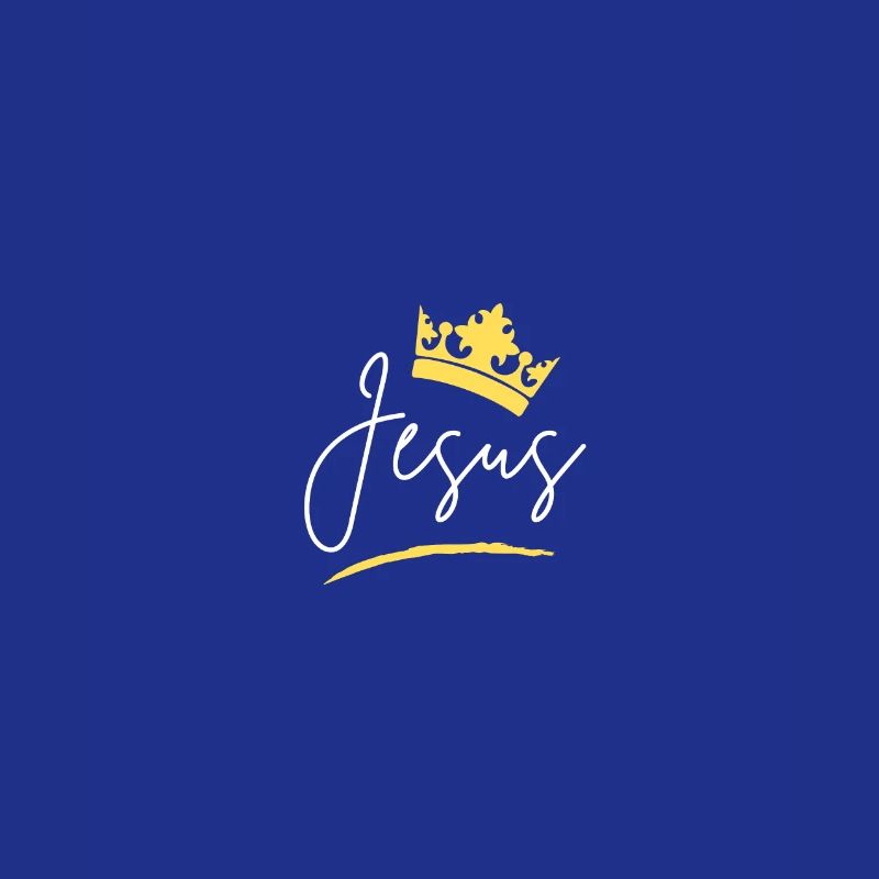 Jesus Crown Script Tee