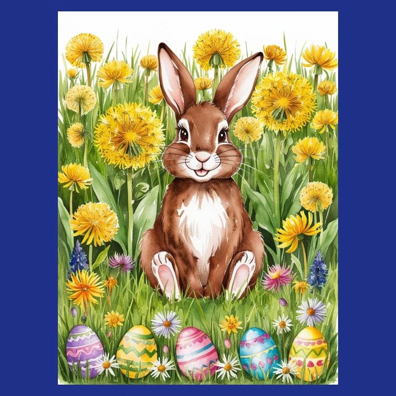 EG Easter I Bunny I Happy Easter I Gift I Flower