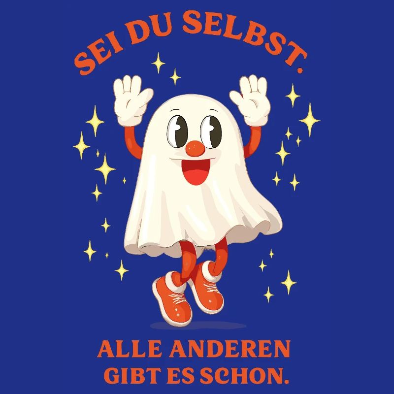 Be Yourself Glittering Ghost