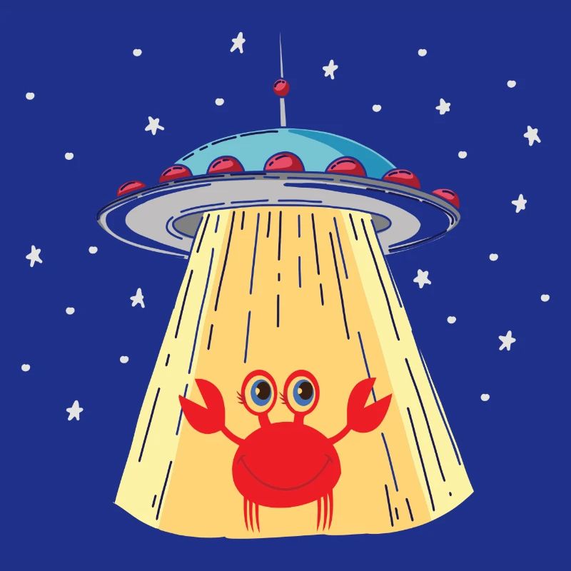Alien Crab Visitor