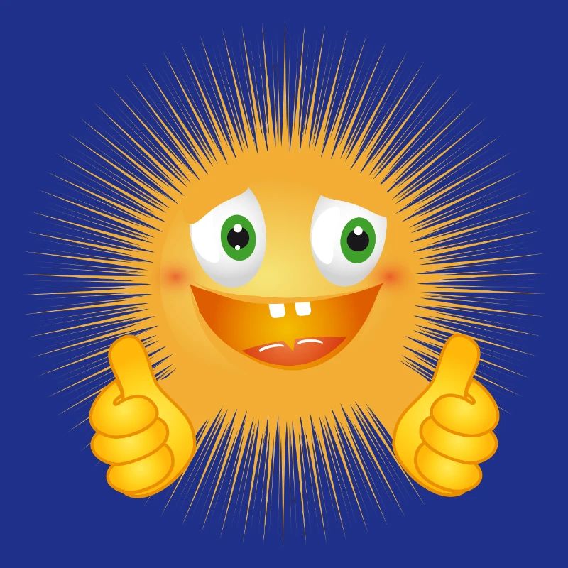 Funny sun – thumbs