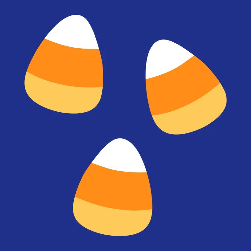 Candy Corn Halloween Pattern