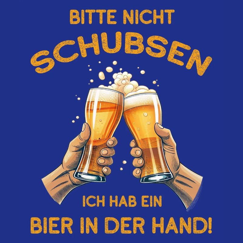 Please don't push, have a beer in your hand
