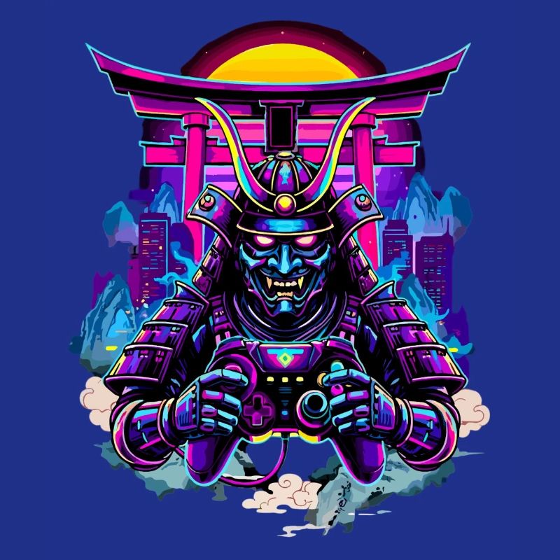 Samurai Mask gaming controller Sythwave gaming
