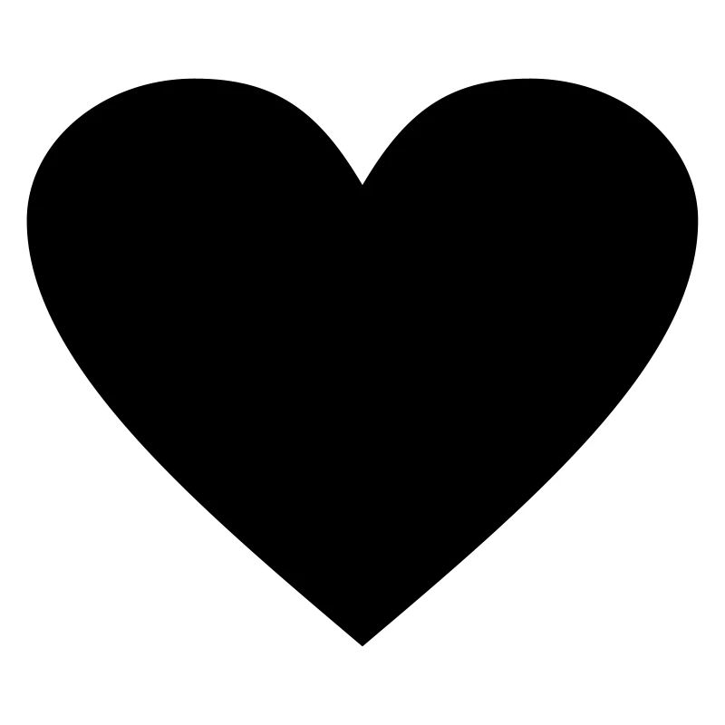 Schwarzes Herz Awesomeelement