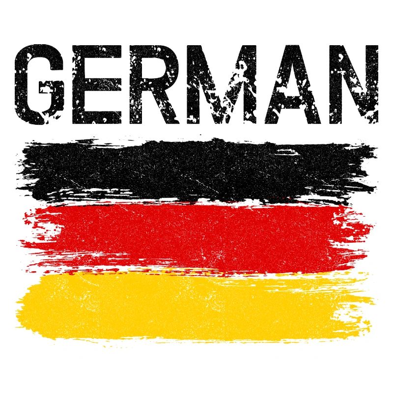 German Flag Brushstroke